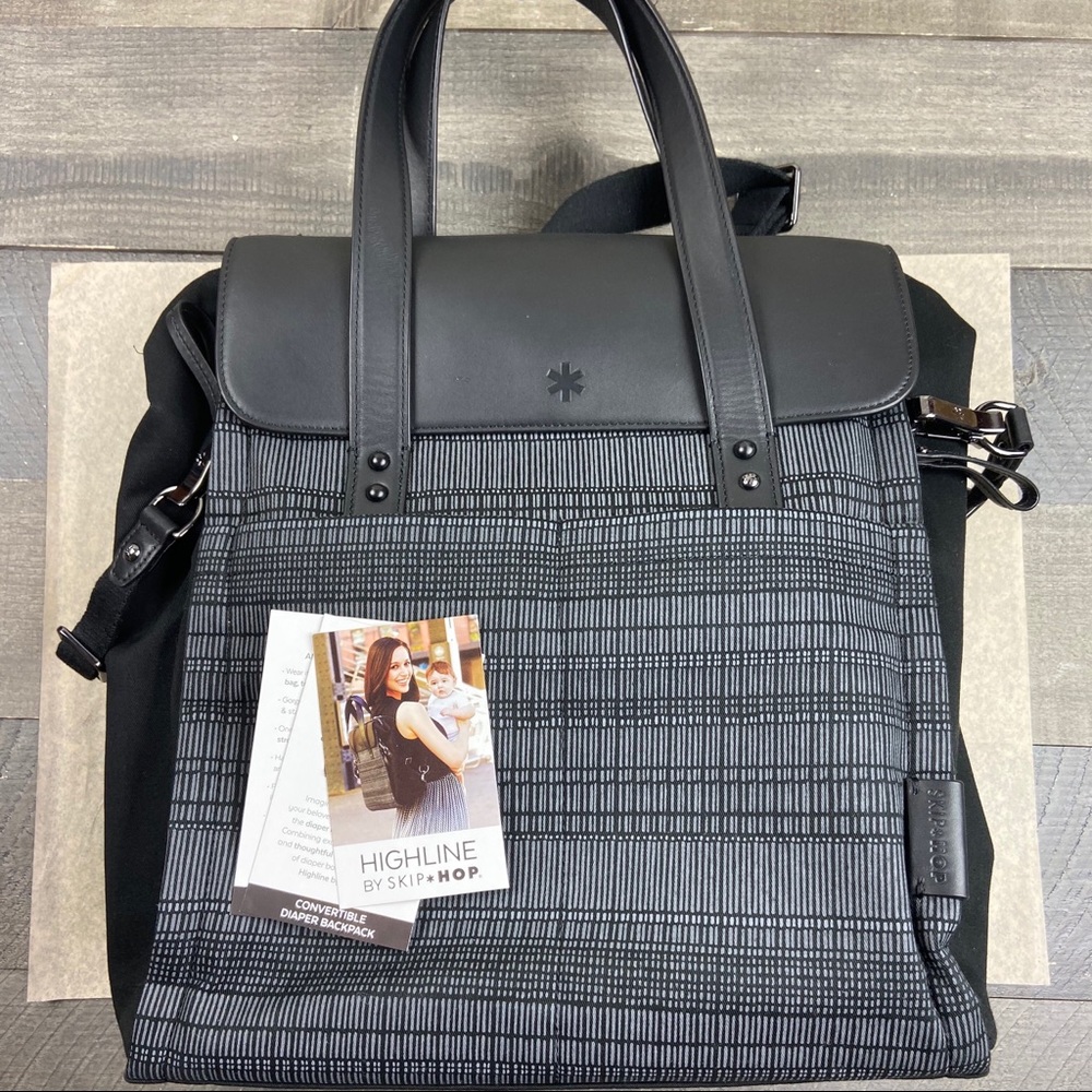 Skip Hop - Highline Convertible Diaper Backpack.
